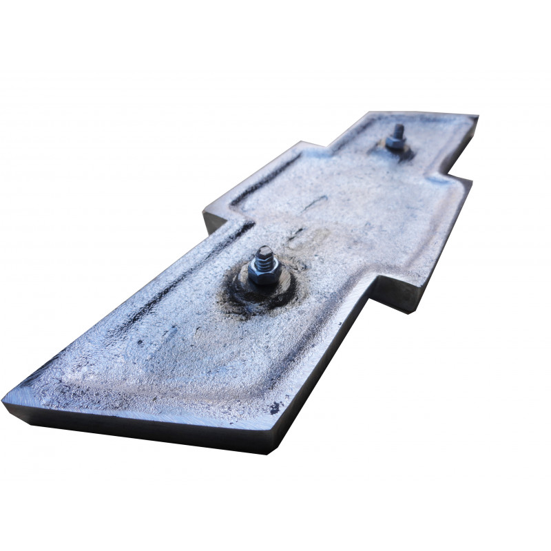 Emblema Gravata Chevrolet Grade Veraneio C-60 D-60 78 Novo