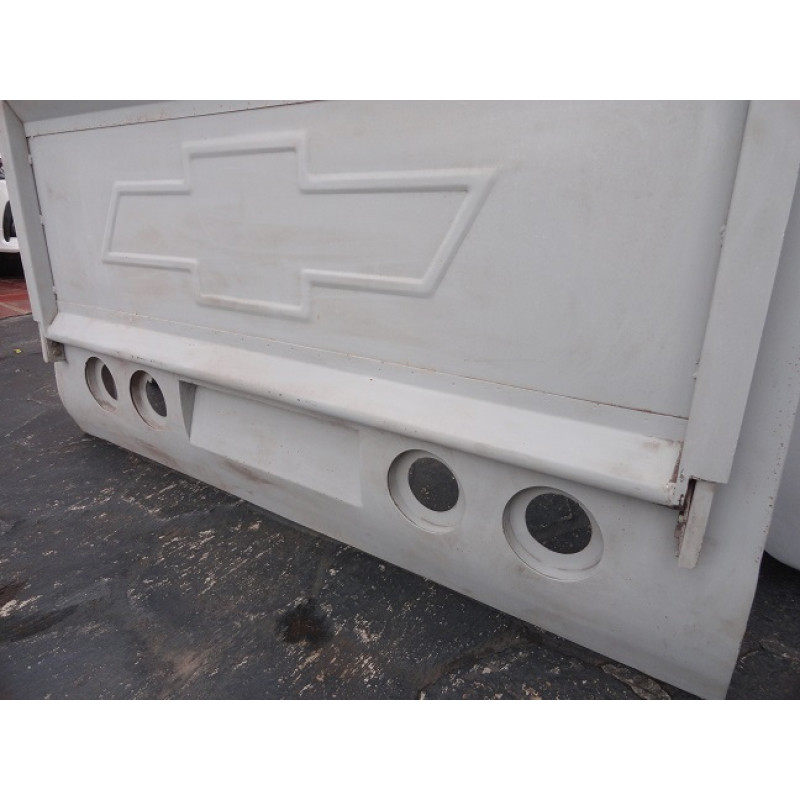 Caçamba C/ Saia Americana Paralama e Estribos Boca de Sapo Bagre - Kit