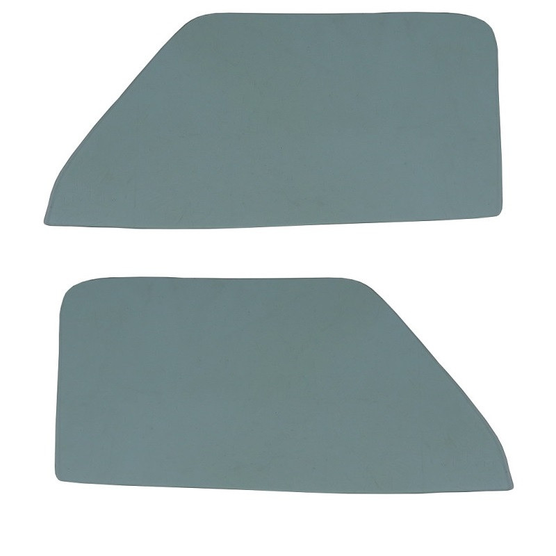 Vidro Porta Inteiriço C-10 D-10 C-14 C-15 Veraneio Sem Quebra Vento Verde - Par