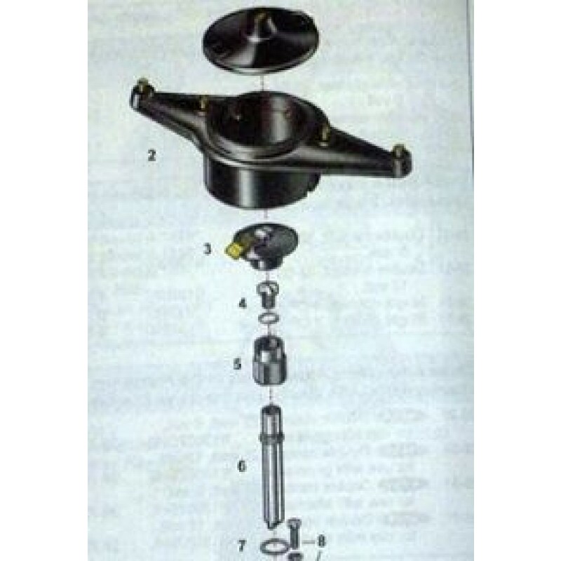 Peça Distribuidor Eixo Superior Ford 28 à 31 Importado