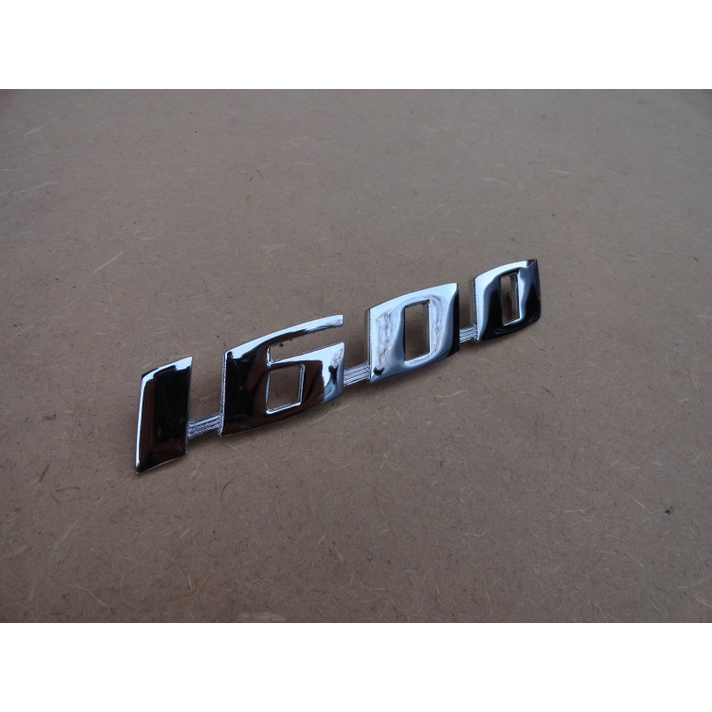 Emblema 1600 Cromado Fusca Variant l TL Novo