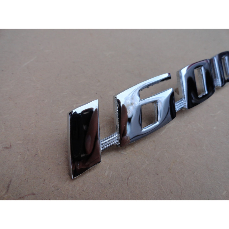 Emblema 1600 Cromado Fusca Variant l TL Novo