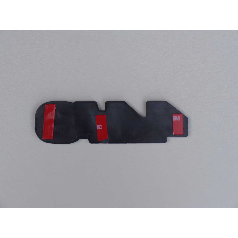 Emblema Traseiro 4.1 / S Opala e Caravan 1980 a 1990 Plástico Letra Prata