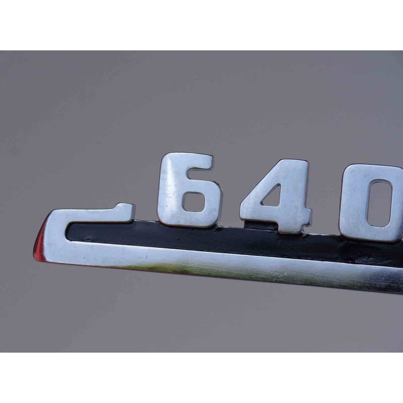 Emblema 6400 Capô Caminhão Boca De Sapo Bagre 1953 a 1955 - Unitário