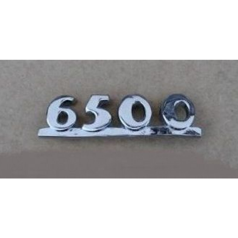 Emblema 6500 Caminhão Chevrolet Boca de Sapo