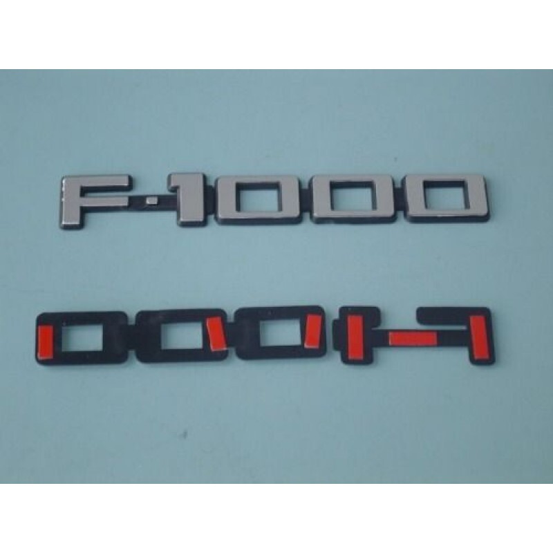 Emblema F-1000 83 à 92 - Par