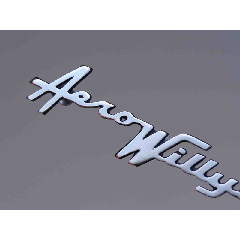Emblema Lateral Paralama Aero Willys 2600 - Unitário