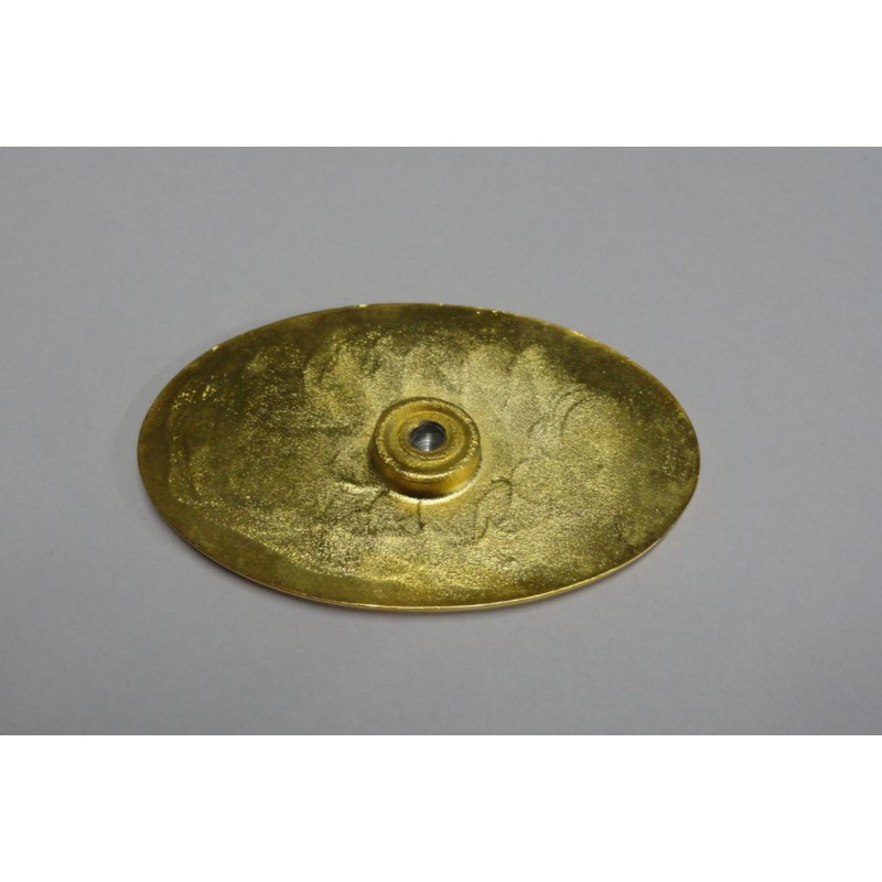 Emblema Antique Automobile Club of America Laranja + Dourado