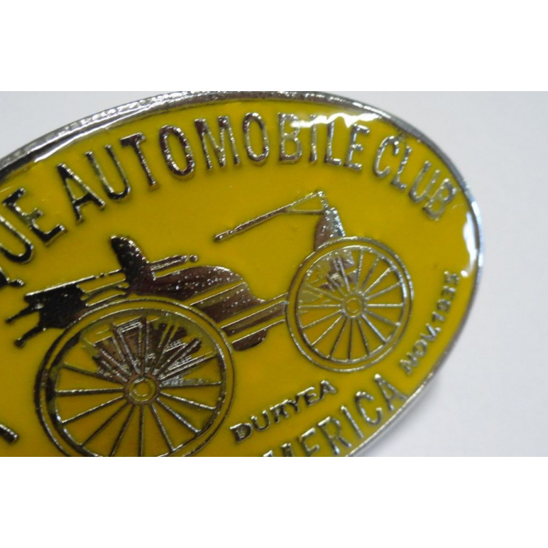 Emblema Antique Automobile Club of America Amarelo + Prata