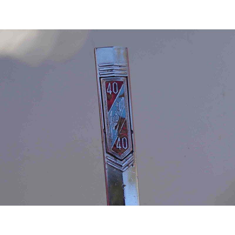 Emblema Austin A40 1951 Original Usado Frontal e Lateral