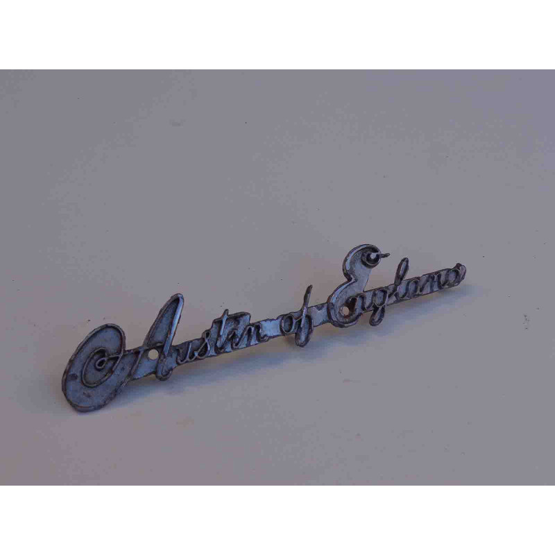 Emblema Austin A40 1951 Original Usado Frontal e Lateral