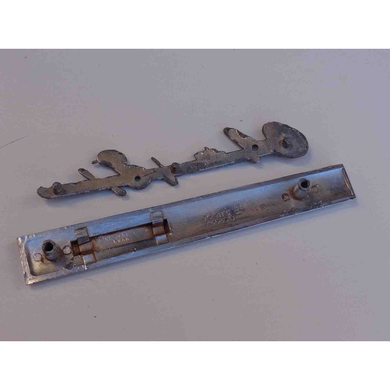 Emblema Austin A40 1951 Original Usado Frontal e Lateral