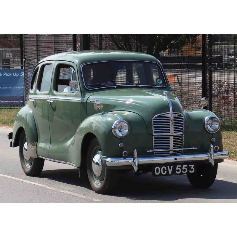 Emblema Austin A40 1951 Original Usado Frontal e Lateral