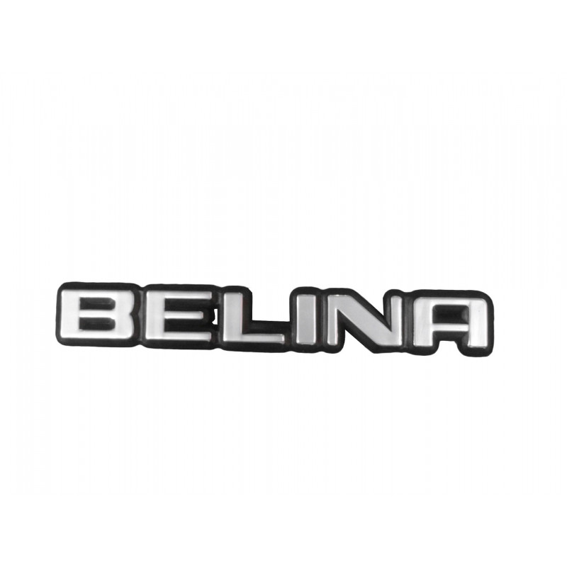 Emblema Lateral Traseira Belina II até 1984 Prata Novo - Unitário