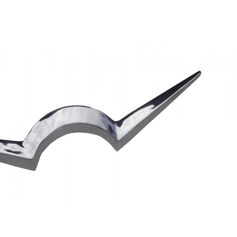 Emblema Frontal "W" Willys Rural e F-75 1960 a 1971 Cromado