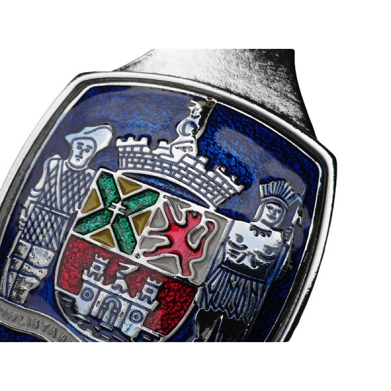 Emblema Brasão Paulistarum Capô Fusca 1959 a 1966 Grande