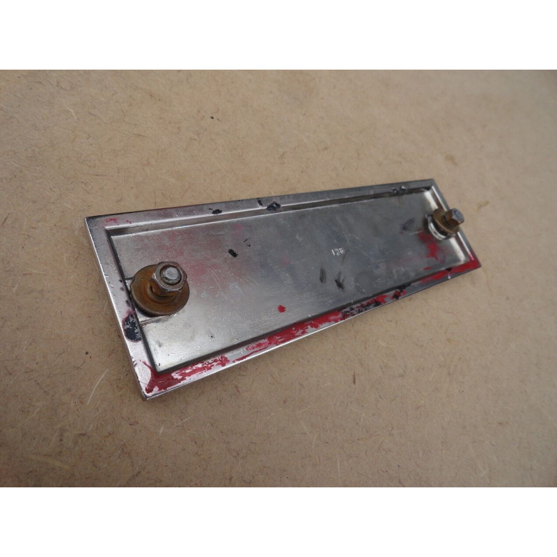 Emblema Lateral Chevrolet C-60 1967 a 1971 Cromado Original Usado