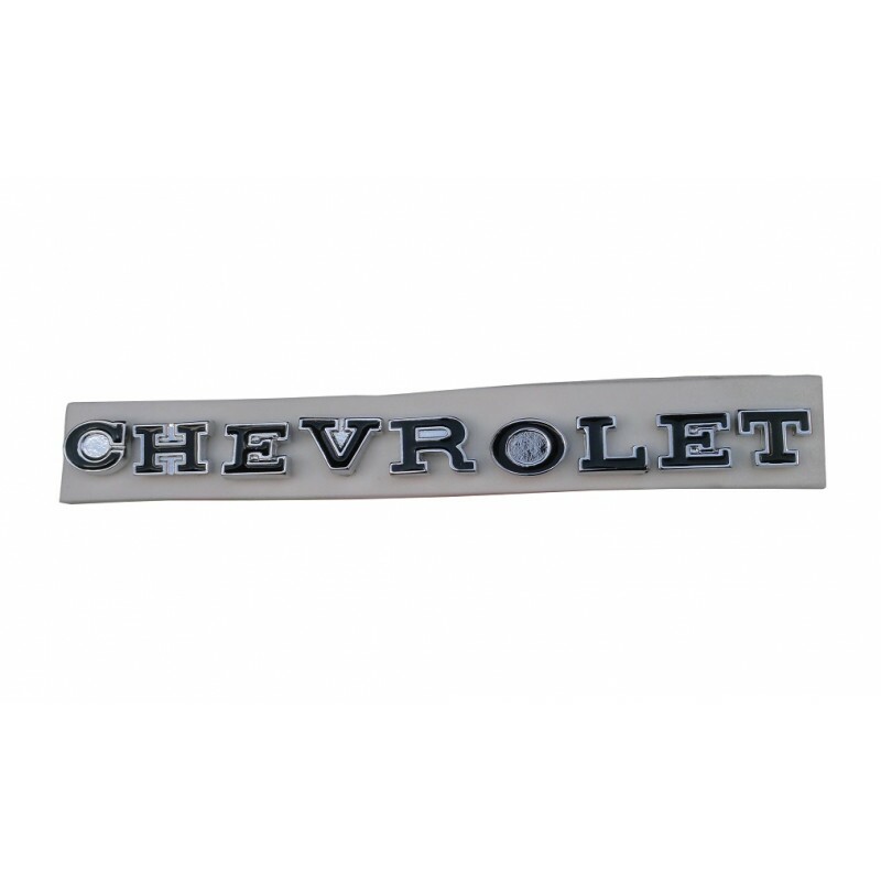 Emblema Letras Chevrolet Opala e Caravan 1975 a 1978 - Jogo