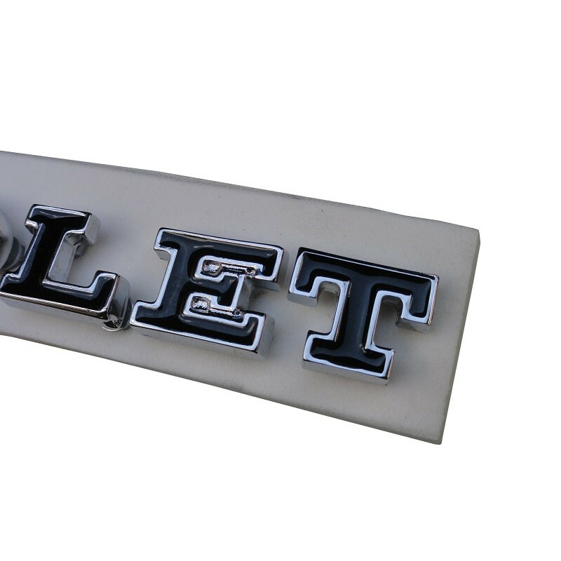Emblema Letras Chevrolet Opala e Caravan 1975 a 1978 - Jogo