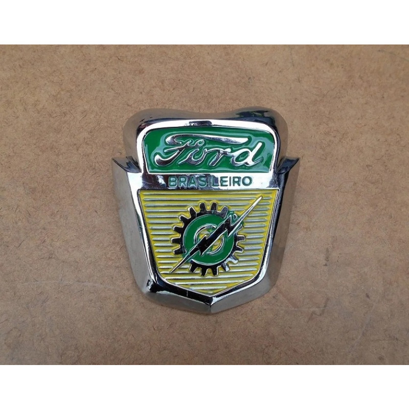 Emblema do Capô Ford F-100 1958 a 1961 Novo Brasileiro