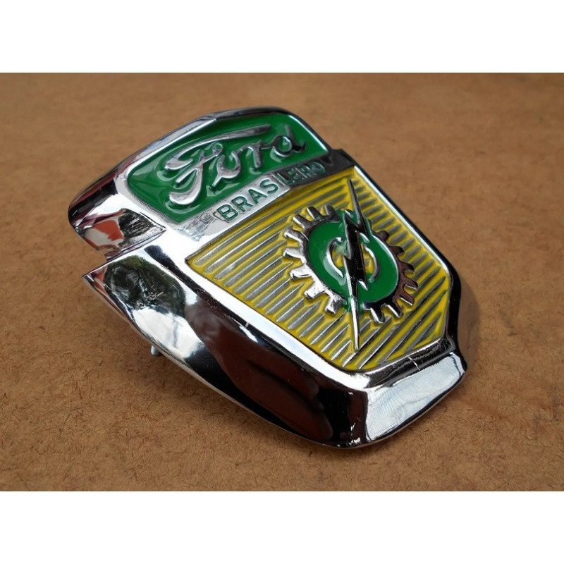 Emblema do Capô Ford F-100 1958 a 1961 Novo Brasileiro