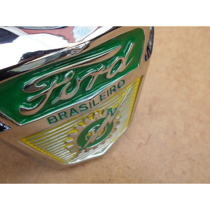 Emblema do Capô Ford F-100 1958 a 1961 Novo Brasileiro