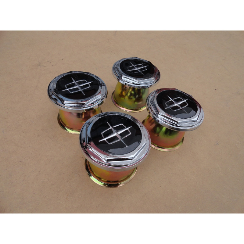 Emblema Central da Calota + Copo de Fixação Landau Galaxie LTD 1976 em diante - Jogo