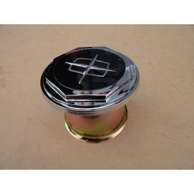 Emblema Central da Calota + Copo de Fixação Landau Galaxie LTD 1976 em diante - Jogo