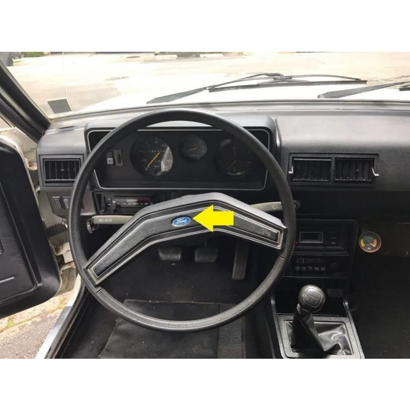 Emblema Oval Ford Volante Corcel Belina Maverick Novo