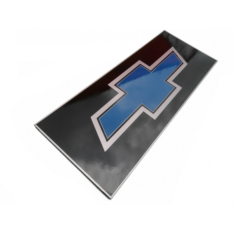 Emblema Centro Grade D-10 C-10 Veraneio 1979 Em Diante Inox