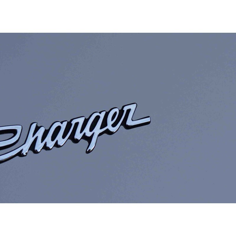 Emblema Charger Tampa Traseira Porta Malas Dodge Charger 1973 a 1975 Novo