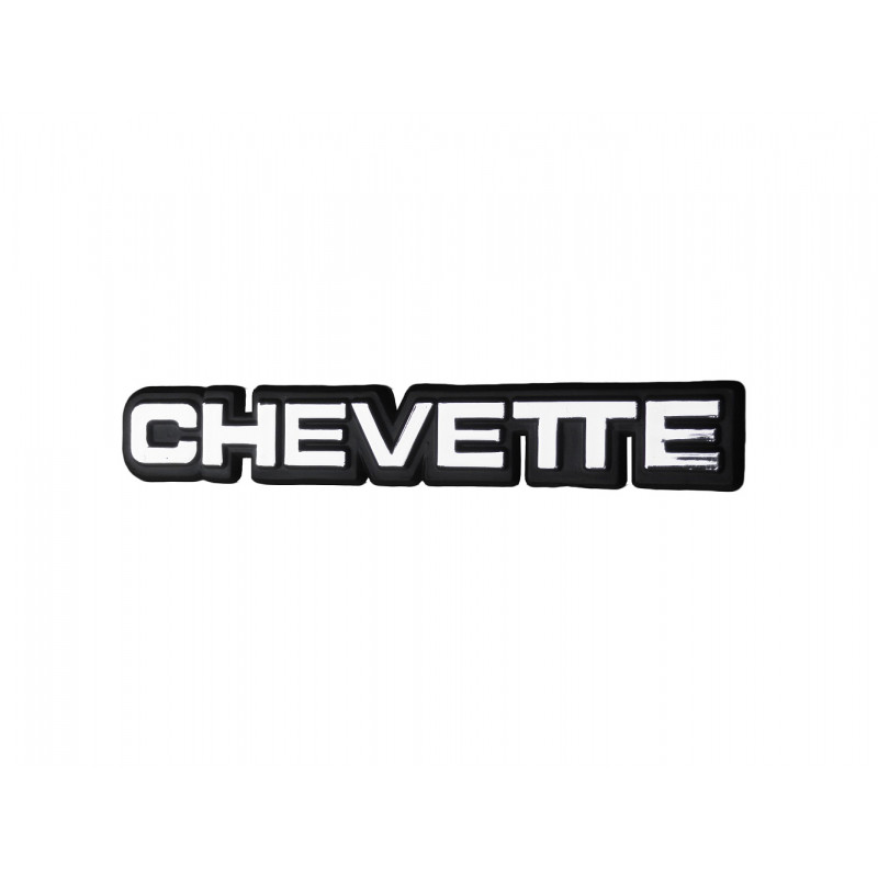 Emblema Chevette 1983 em Diante Plástico 17cm Cromado Novo