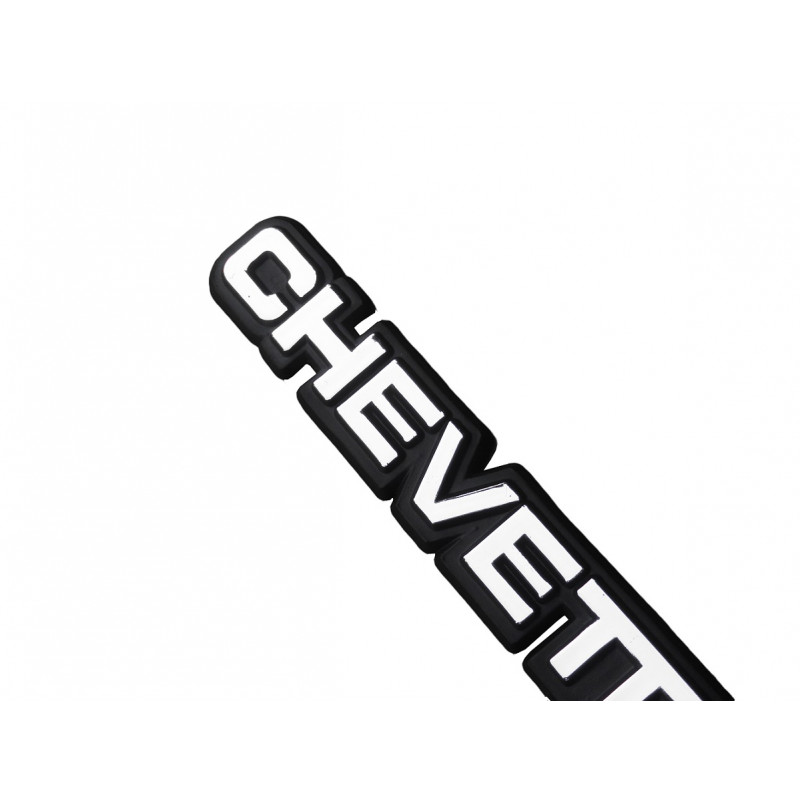 Emblema Chevette 1983 em Diante Plástico 17cm Cromado Novo