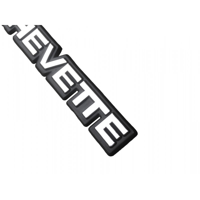 Emblema Chevette 1983 em Diante Plástico 17cm Cromado Novo