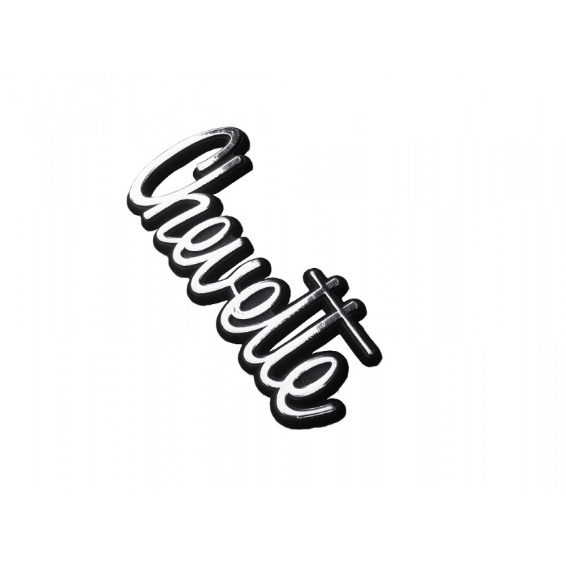 Emblema Chevette Capô ou Traseira até 1979 Cromado Plástico - Unitário