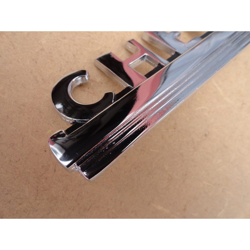 Emblema Chevrolet Boca Sapo 1947 a 1953 Novo Cromado Lateral Capô