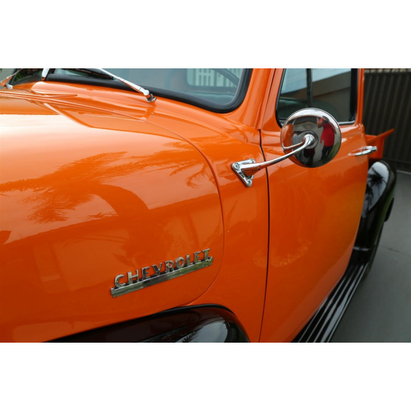 Emblema Chevrolet Boca Sapo 1947 a 1953 Novo Cromado Lateral Capô