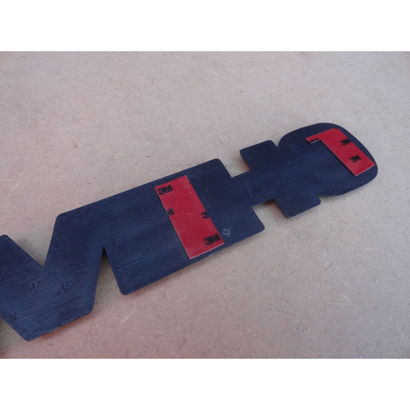 Emblema Chevrolet Tampa Traseira D-20 Veraneio Bonanza 1985 a 1996 Novo