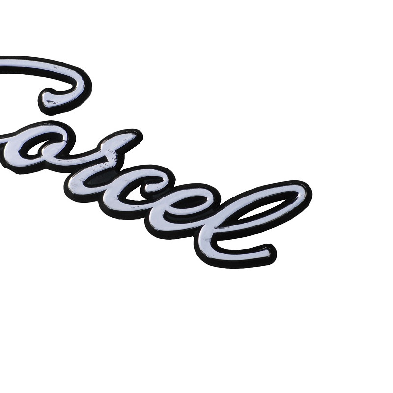 Emblema Manuscrito Corcel I Belina I até 1977 Plástico Unitário