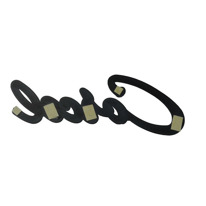 Emblema Manuscrito Corcel I Belina I até 1977 Plástico Unitário