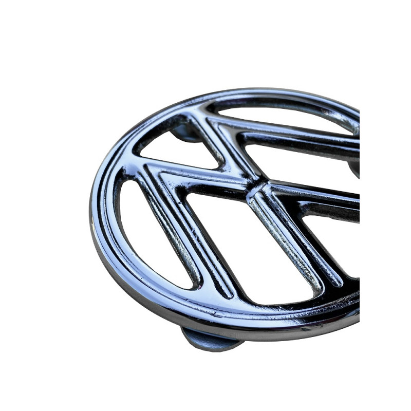 Emblema VW Capô Painel Frontal Metal Cromado Novo