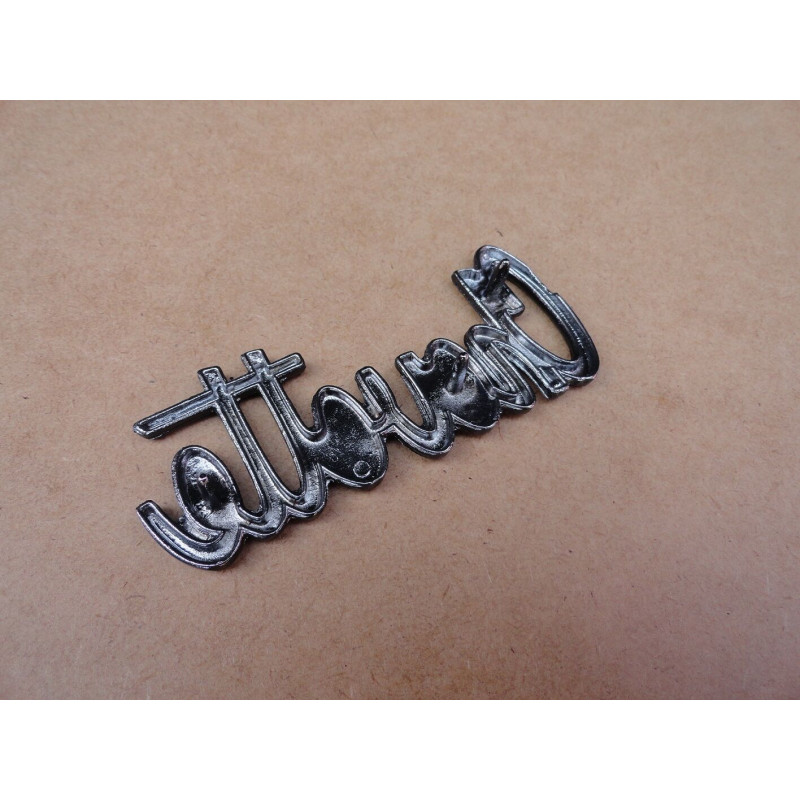 Emblema Chevette 1973 A 1979 Cromado Reprodução Nova