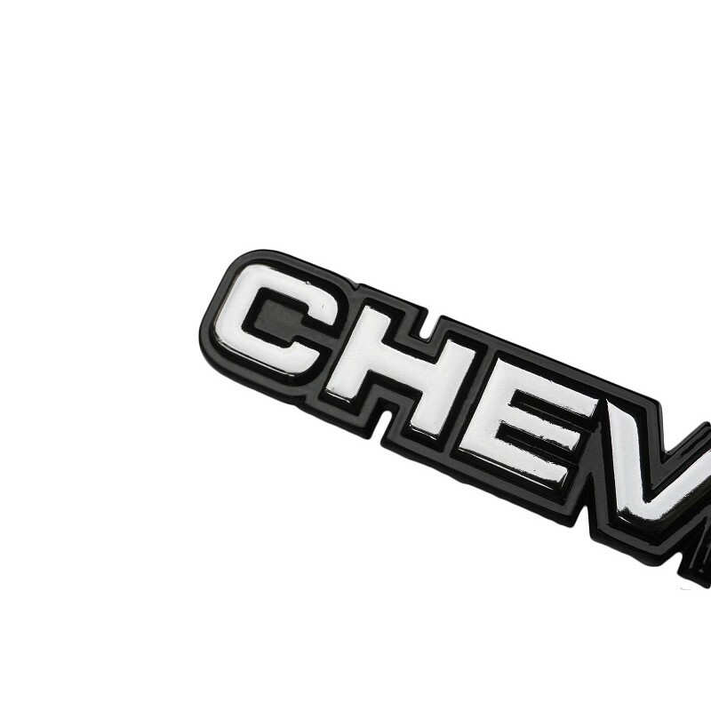 Emblema Chevrolet Grade Dianteira e Tampa Traseira Opala e Caravan 1980 a 1982 - Unitário