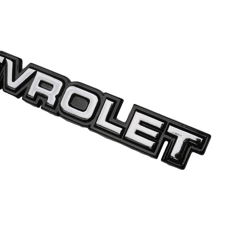 Emblema Chevrolet Grade Dianteira e Tampa Traseira Opala e Caravan 1980 a 1982 - Unitário