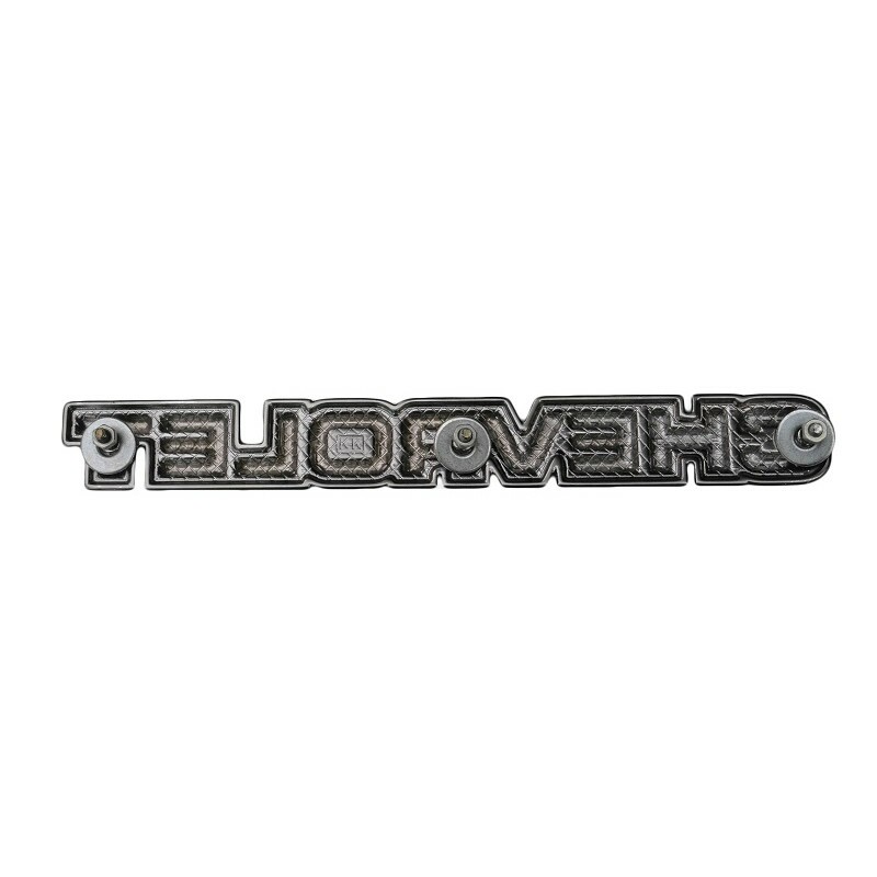 Emblema Chevrolet Grade Dianteira e Tampa Traseira Opala e Caravan 1980 a 1982 - Unitário