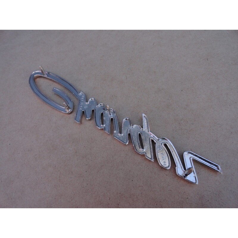 Emblema Dodge Charger Lateral Traseira e Coluna Cromado