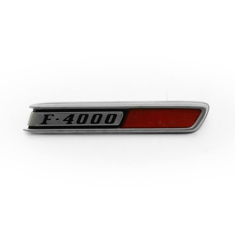 Emblema Lateral Capô Direito Caminhão Ford F-4000 Original Novo 