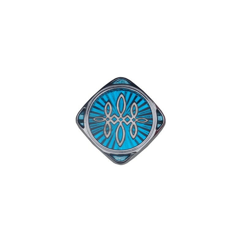 Emblema Flor De Lis Chevrolet Opala Gran Luxo 1970 a 1974 Novo