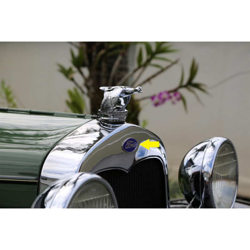 Emblema Ford Radiador Ford A 1928 a 1931
