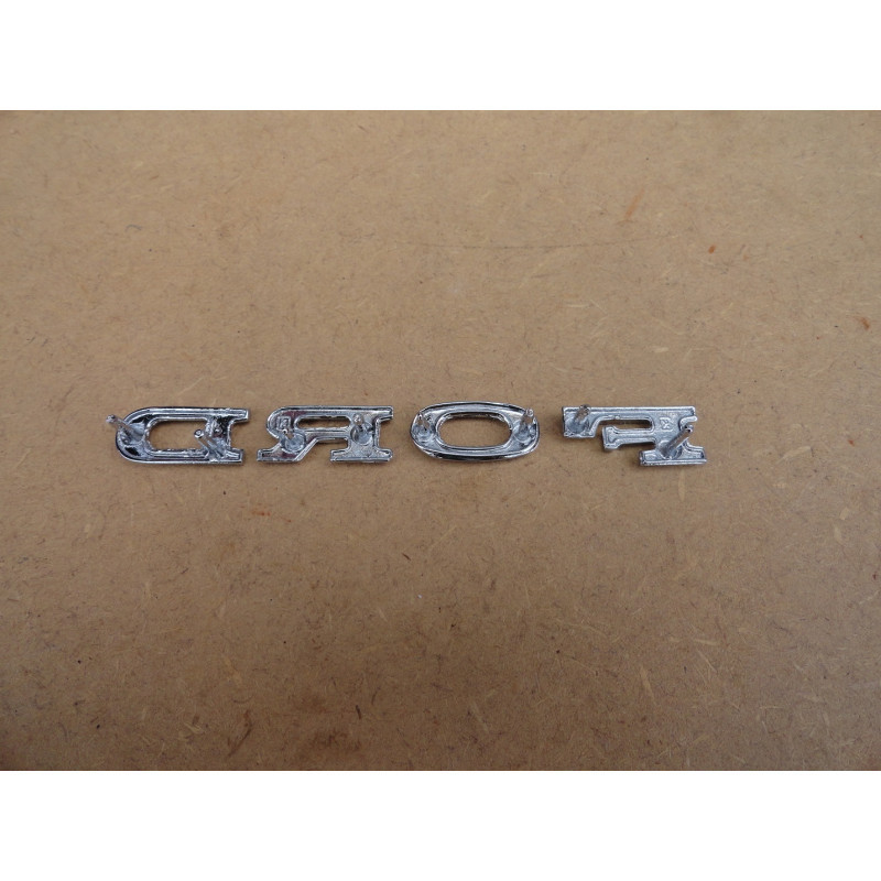 Emblema Ford Landau até 1982 4 Letras
